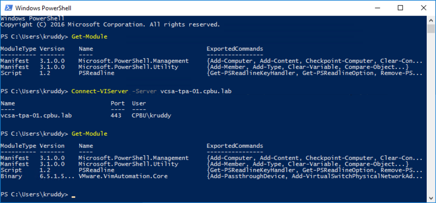 PowerCLI cmdlet Autoload Process