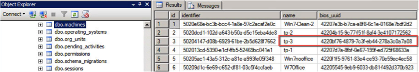 App_Volumes_SQL_Database_Listing_BIOS_UUID_Agent_Machines