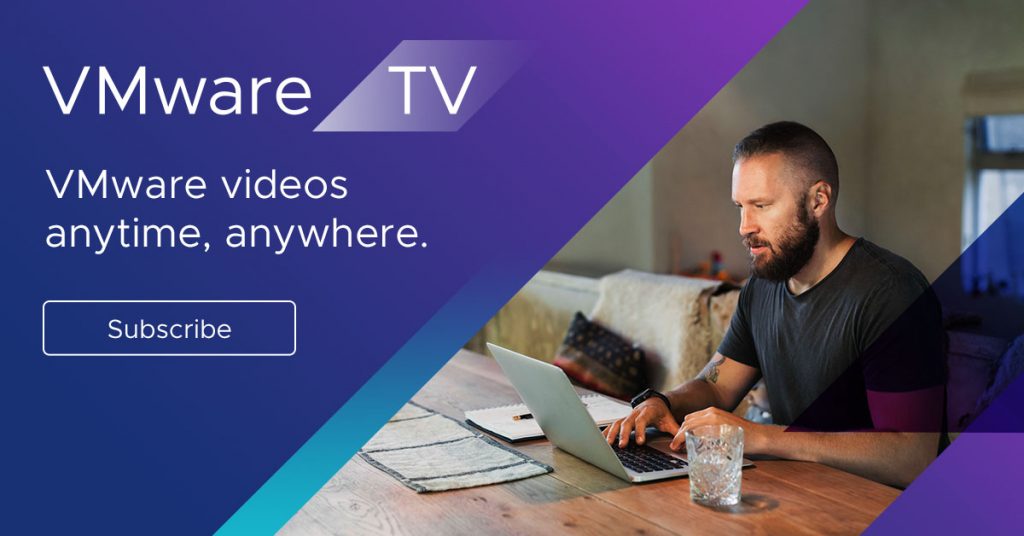 VMware TV: VMware webcasts on demand