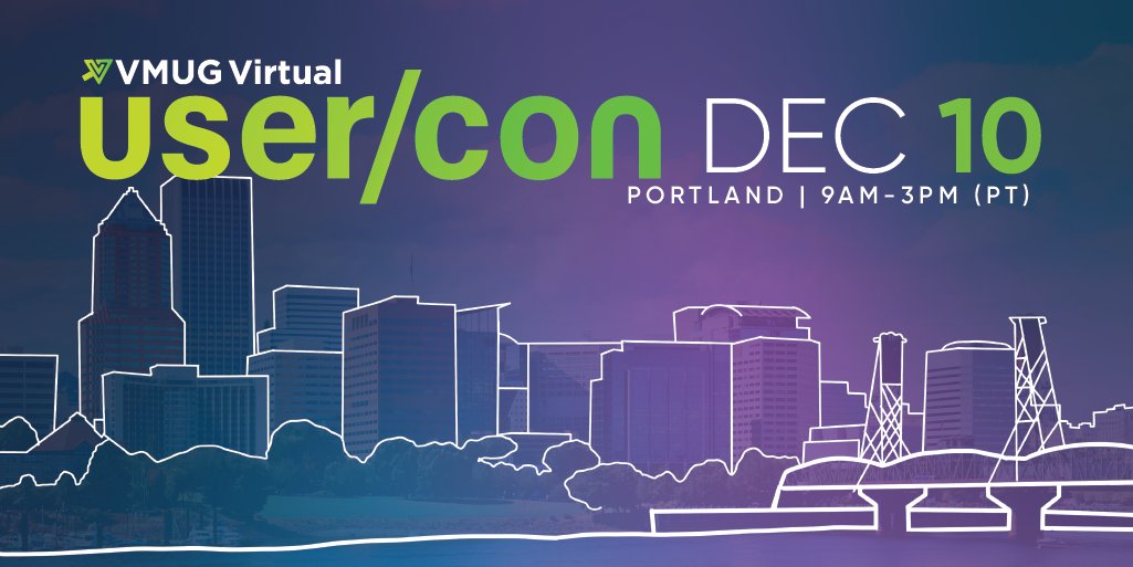 Portland VMUG Virtual UserCon - VMware Events Blog