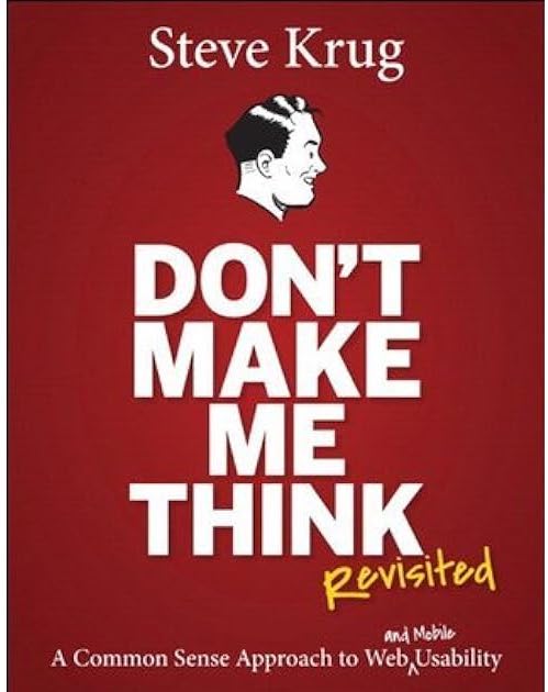 Book cover: don't make me think revisited