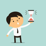 time-up-businessman-holding-sandglass-hourglass-looking-realise-s-nearly-deadline-45081255
