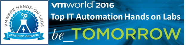 VMworld 2016 - IT Automation HOLs