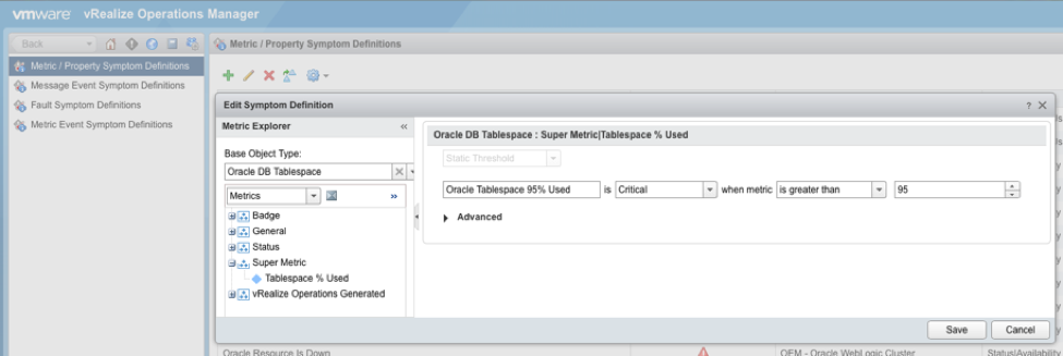 Learn how to create a custom alert in vRealize Operations