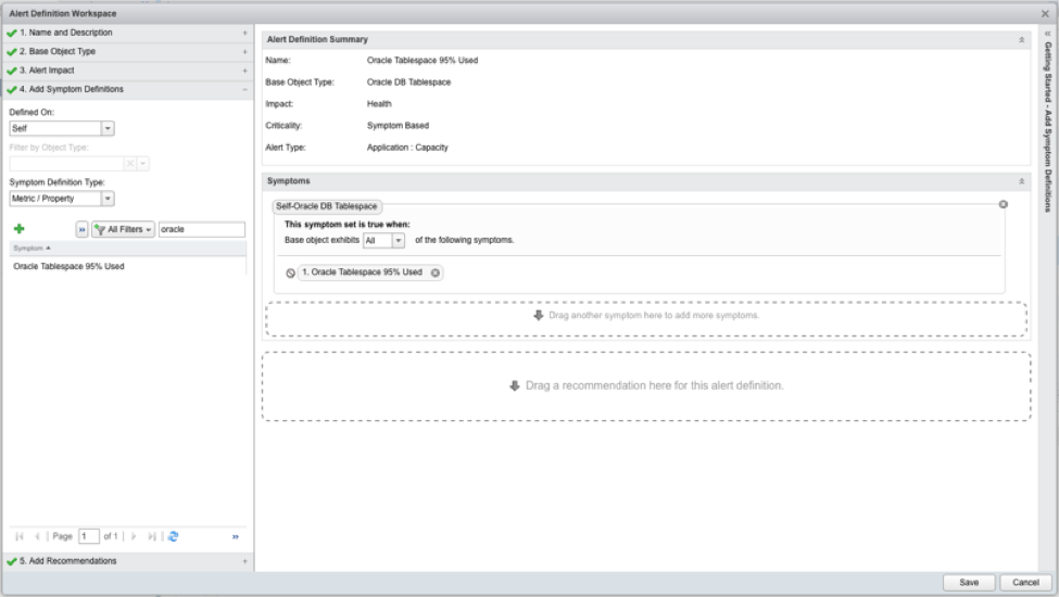 Learn how to create a custom alert in vRealize Operations