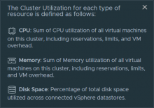 Cluster Utilization Info