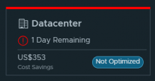 Datacenter Not Optimzed 