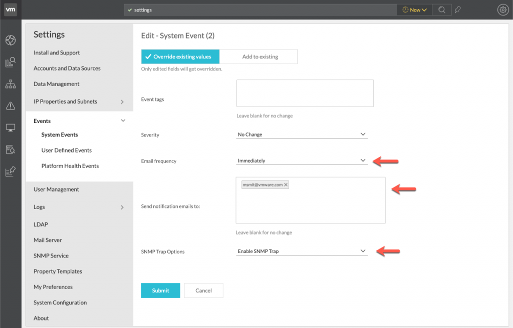 Configure Notifications