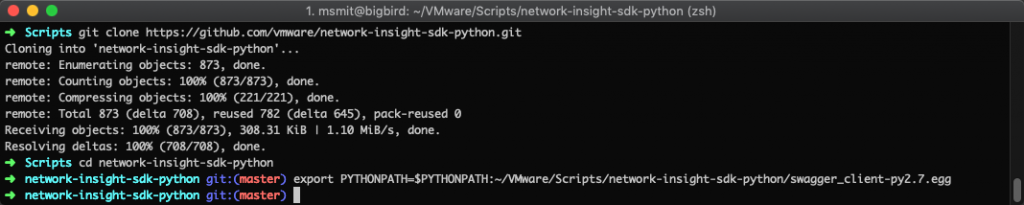 Network Insight Python SDK