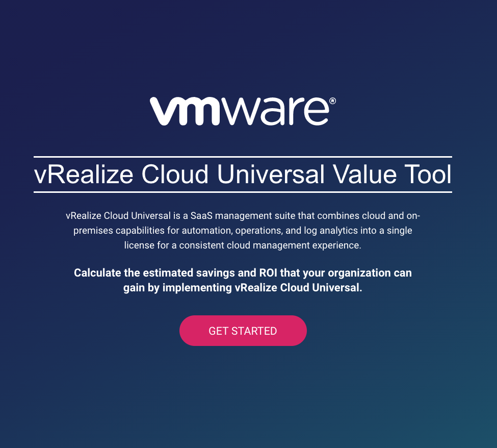 vRealize Cloud Universal