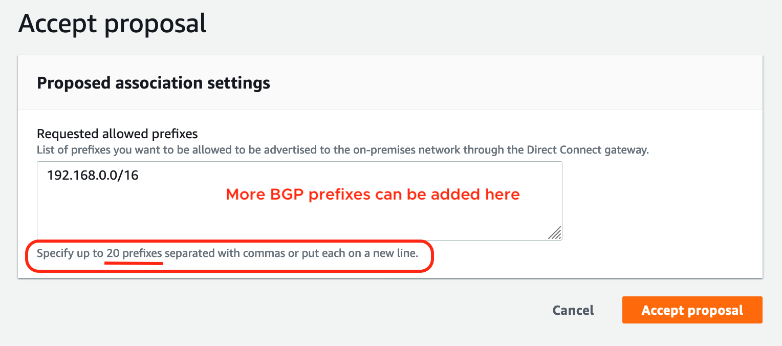 Accept BGP Proposal