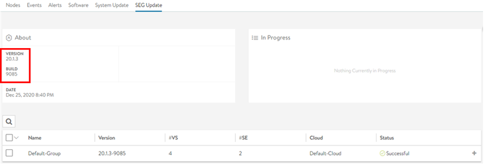 You Have Successfully Upgraded NSX Advanced Load Balancer