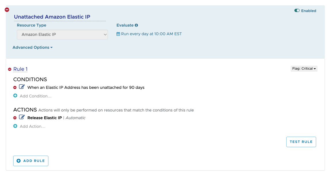 Identifying unattached IP addresses