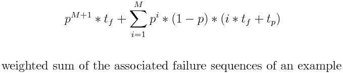 Weighted sum