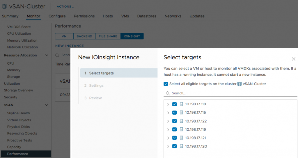 IO Insight target