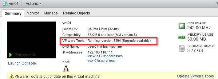 How Do I Correlate VMware Tools Version Numbers To A Corresponding ESX 