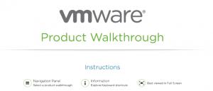 VMware Product Walkthrough