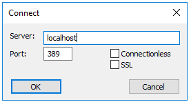 Connecting with ldp.exe