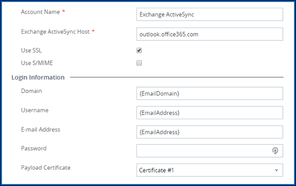 0365 Certificate Authentication in Workspace ONE