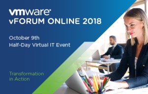 vForum Online Fall 2018