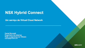 NSX Hybrid Cloud Extension