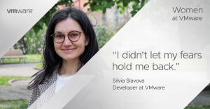 Silvia Slavova - a developer at VMware Bulgaria