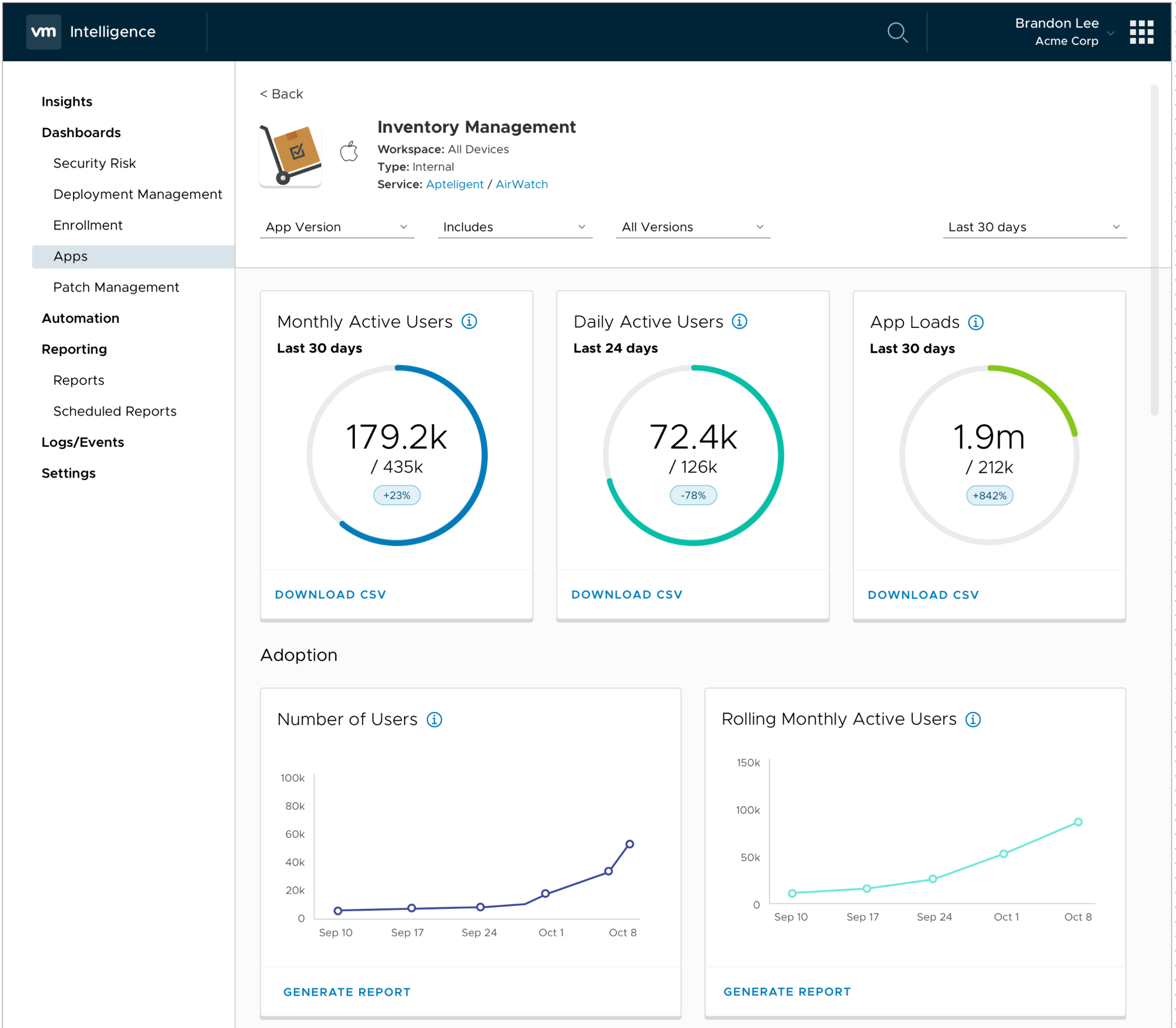 Workspace ONE Intelligence 简介 - VMware 中文博客
