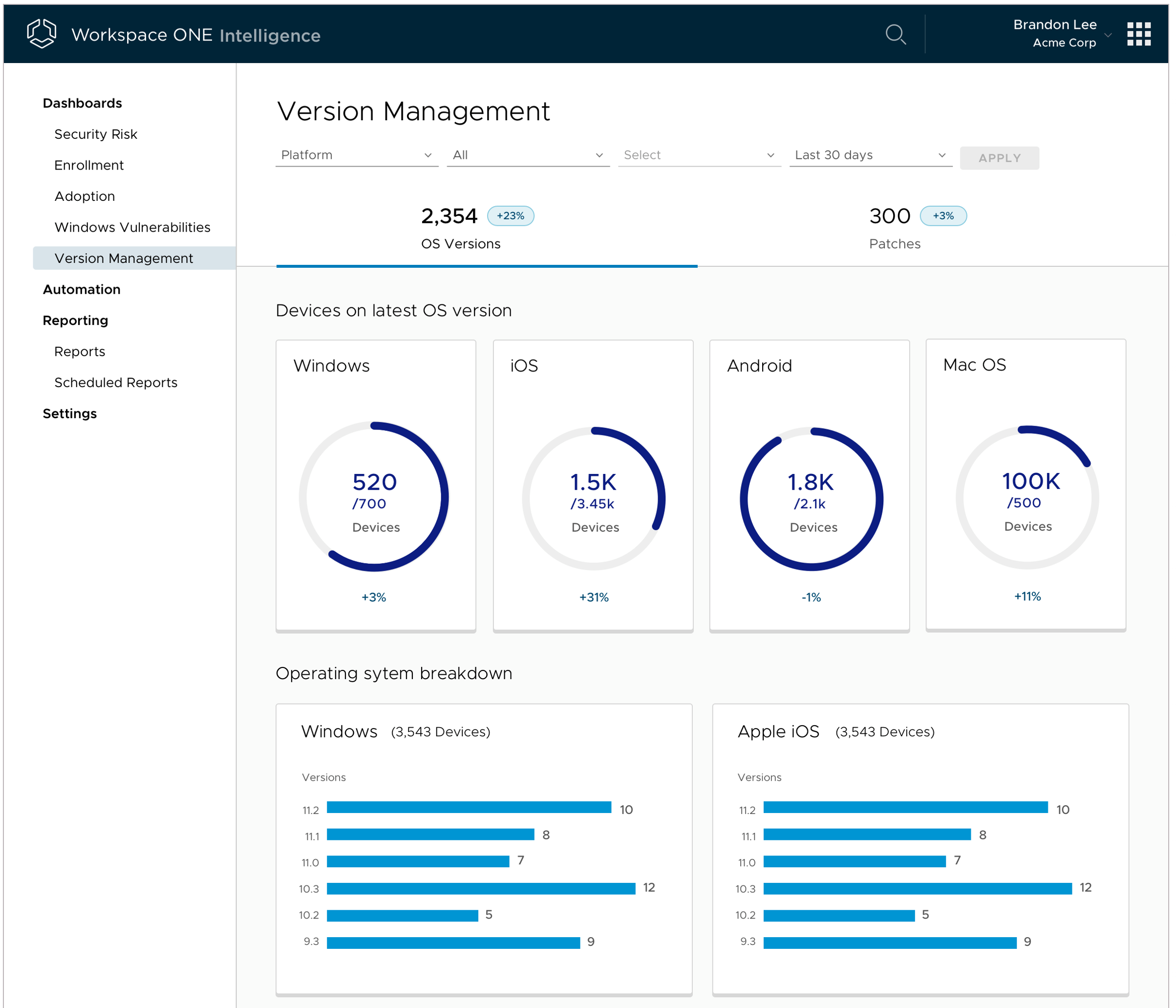 Workspace ONE Intelligence 简介 - VMware 中文博客