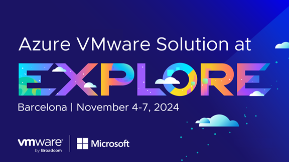 Azure VMware Solution at VMware Explore 2024 Barcelona