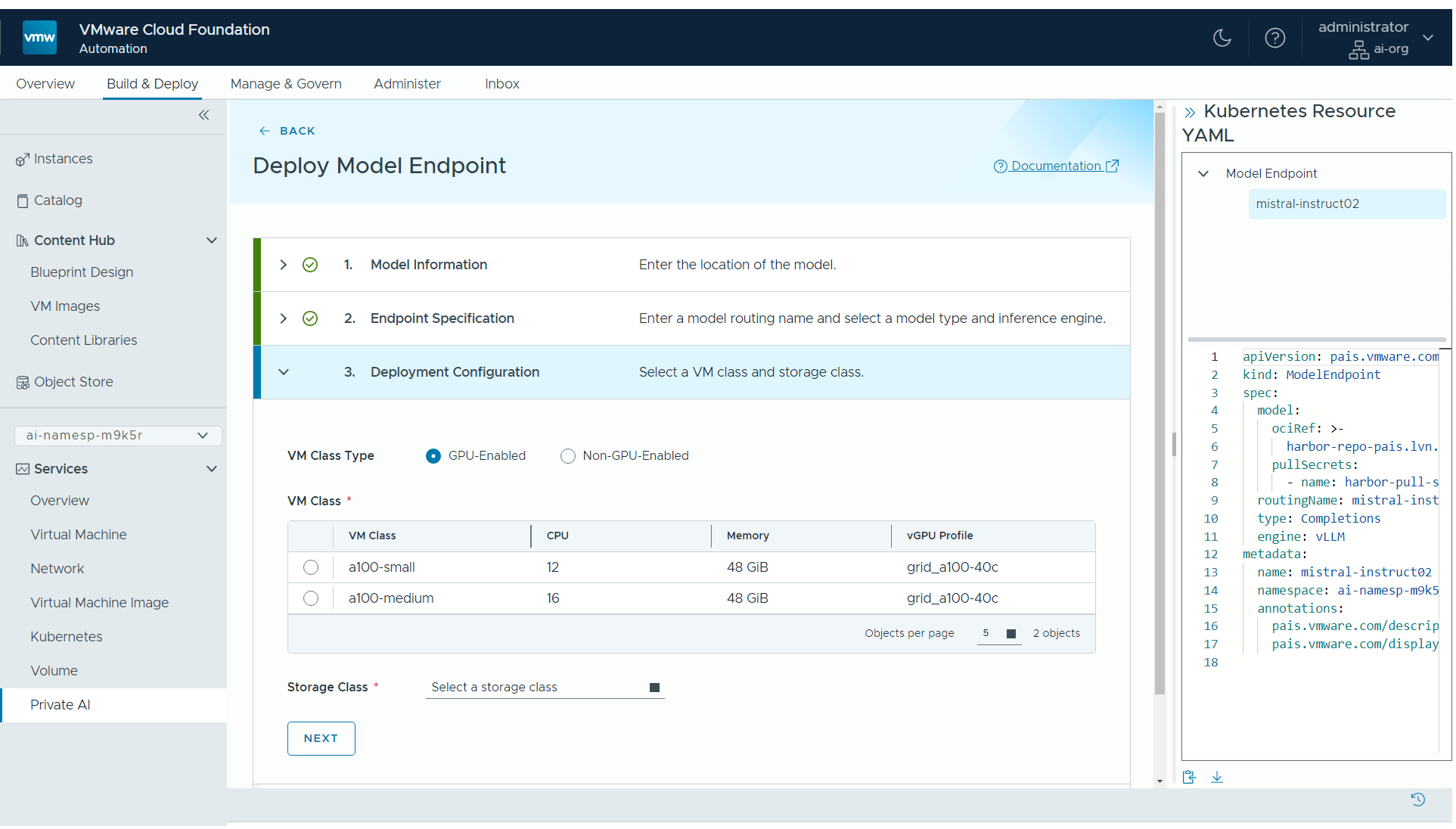 Use Cases for VMware Private AI Foundation with NVIDIA in VMware Cloud ...
