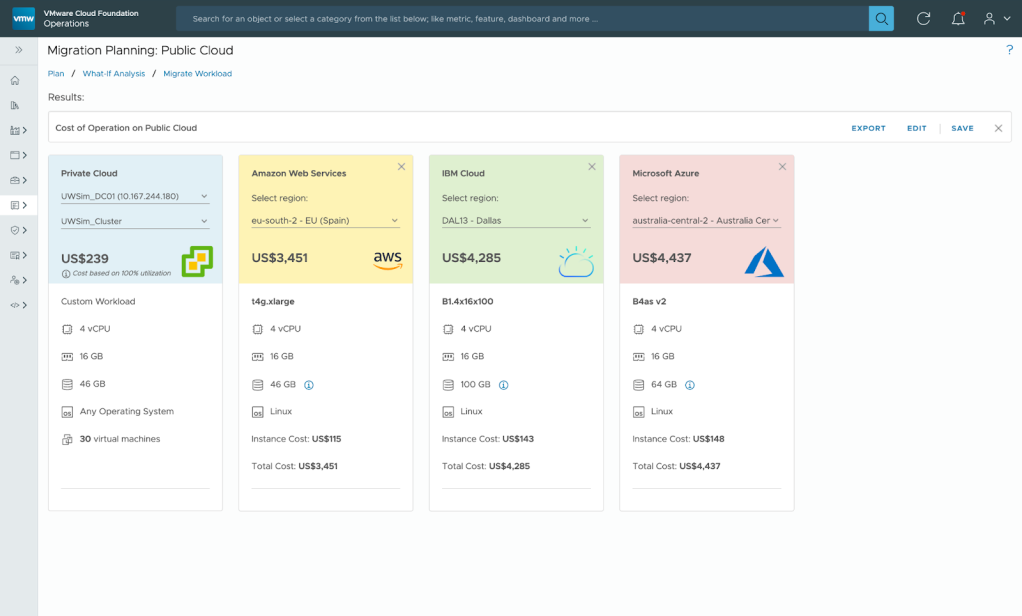 VCF Cost Migration Planning Screen.png