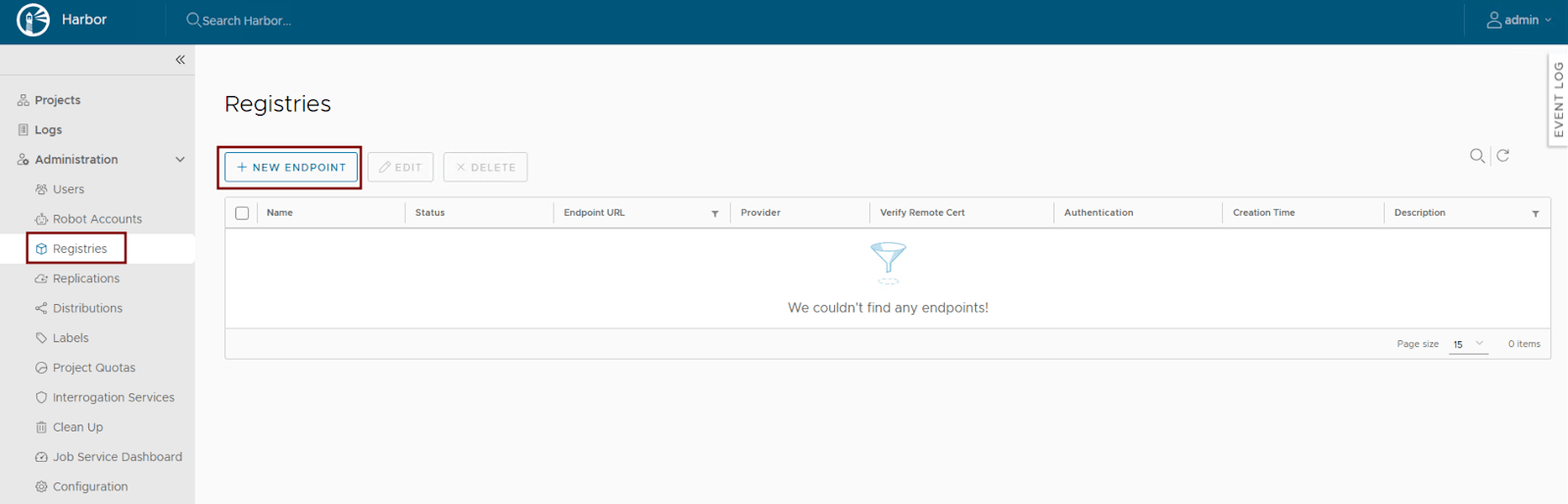 Using Harbor as a Proxy Cache for Cloud-Based Registries
