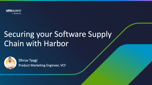 Securing Software Supply Chain with Harbor