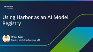 Using Harbor as an AI Model Registry