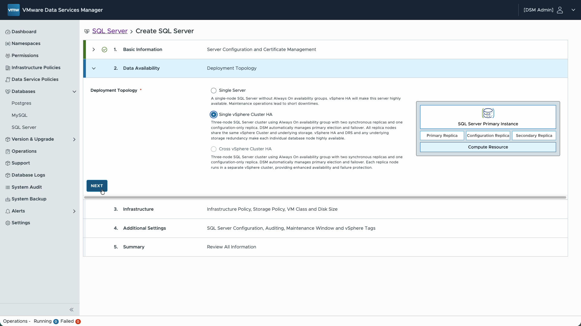 Deliver Production SQL Server DBaaS with VMware Data Services Manager 9 ...