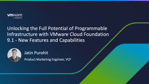 Whats New with VCF 9.1