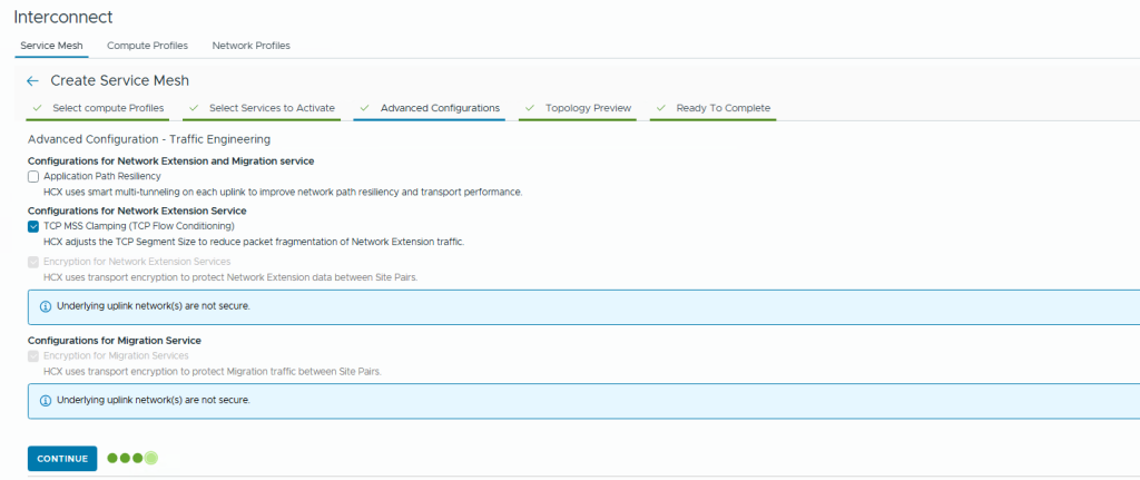 Service Mesh Traffic Engineering and Encryption Configuration