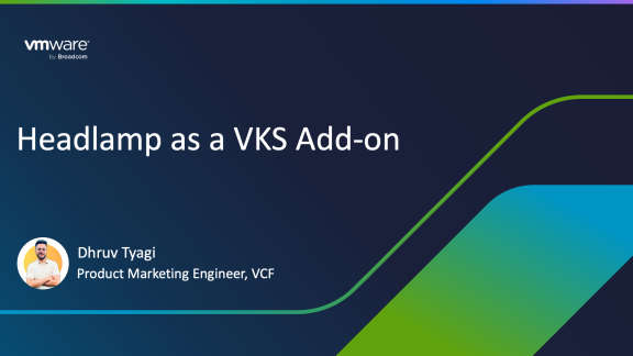Dhruv Tyagi - Headlamp as a VKS Add-On