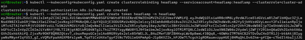 Figure 16: Headlamp auth token generation