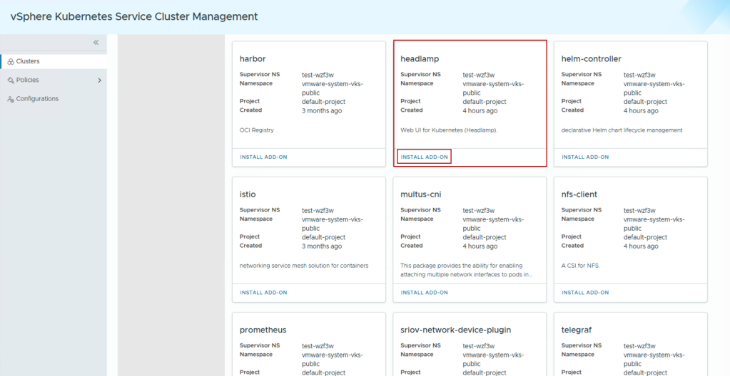 Figure 10: Headlamp Add-On deployment – part 4