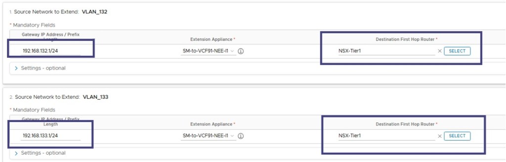 Configure Network Extension Gateway and Router