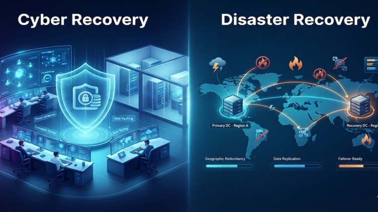 Cyber Recovery vs Disaster Recovery