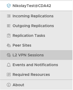 L2 VPN Sessions