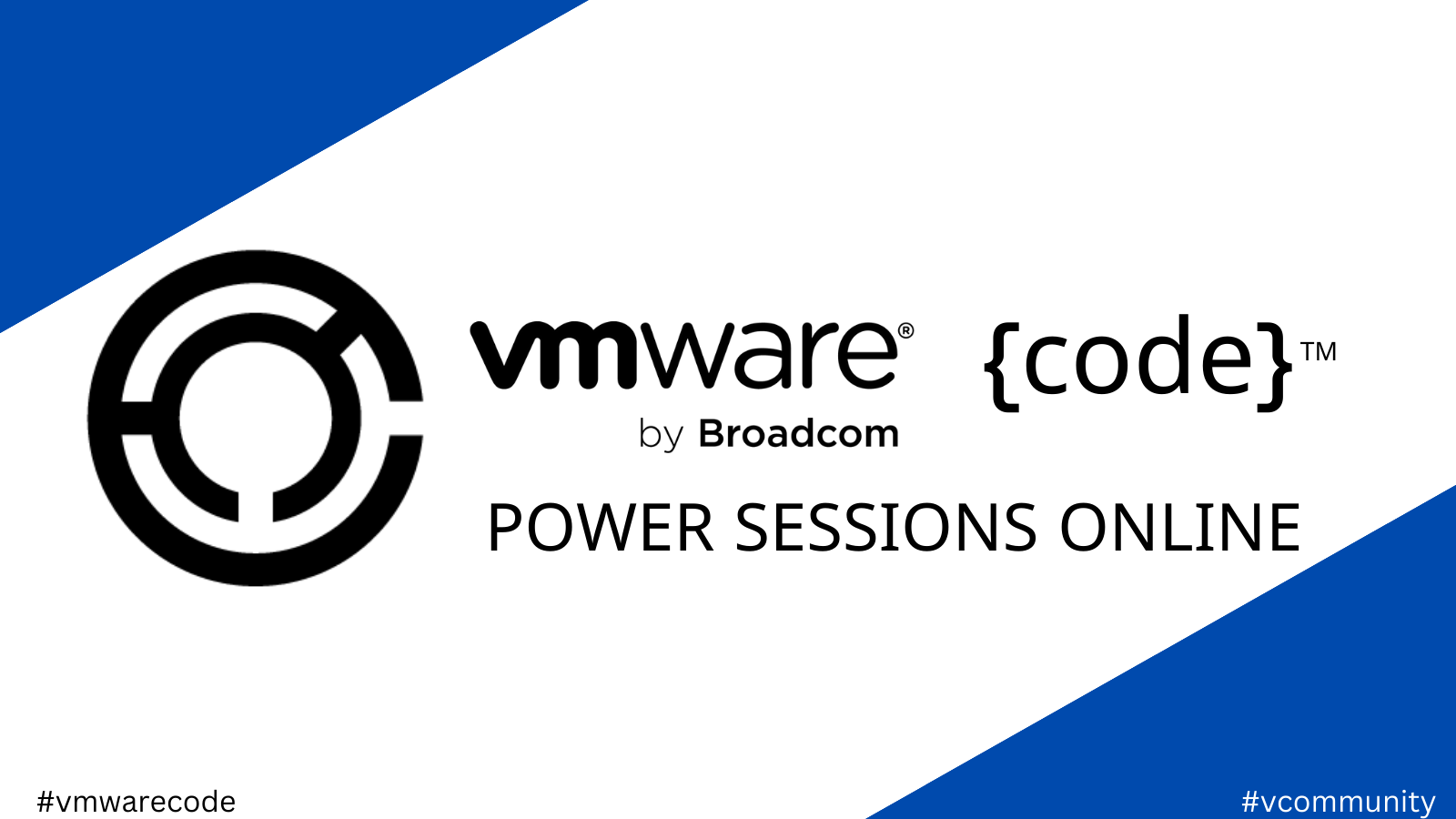 VMware {code} 2024 Power Sessions Lineup VMware {code}