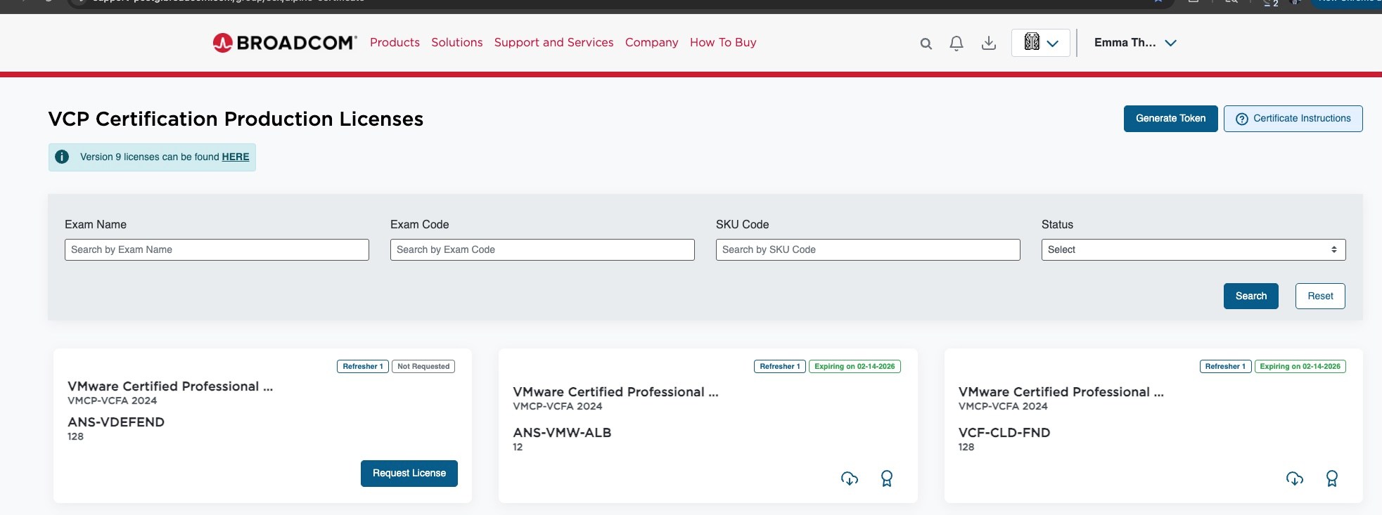 VMUG Advantage Home Lab License Guide - VMware {code}