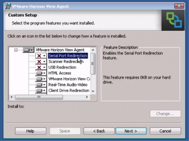 Scanner redirection for vmware horizon что это