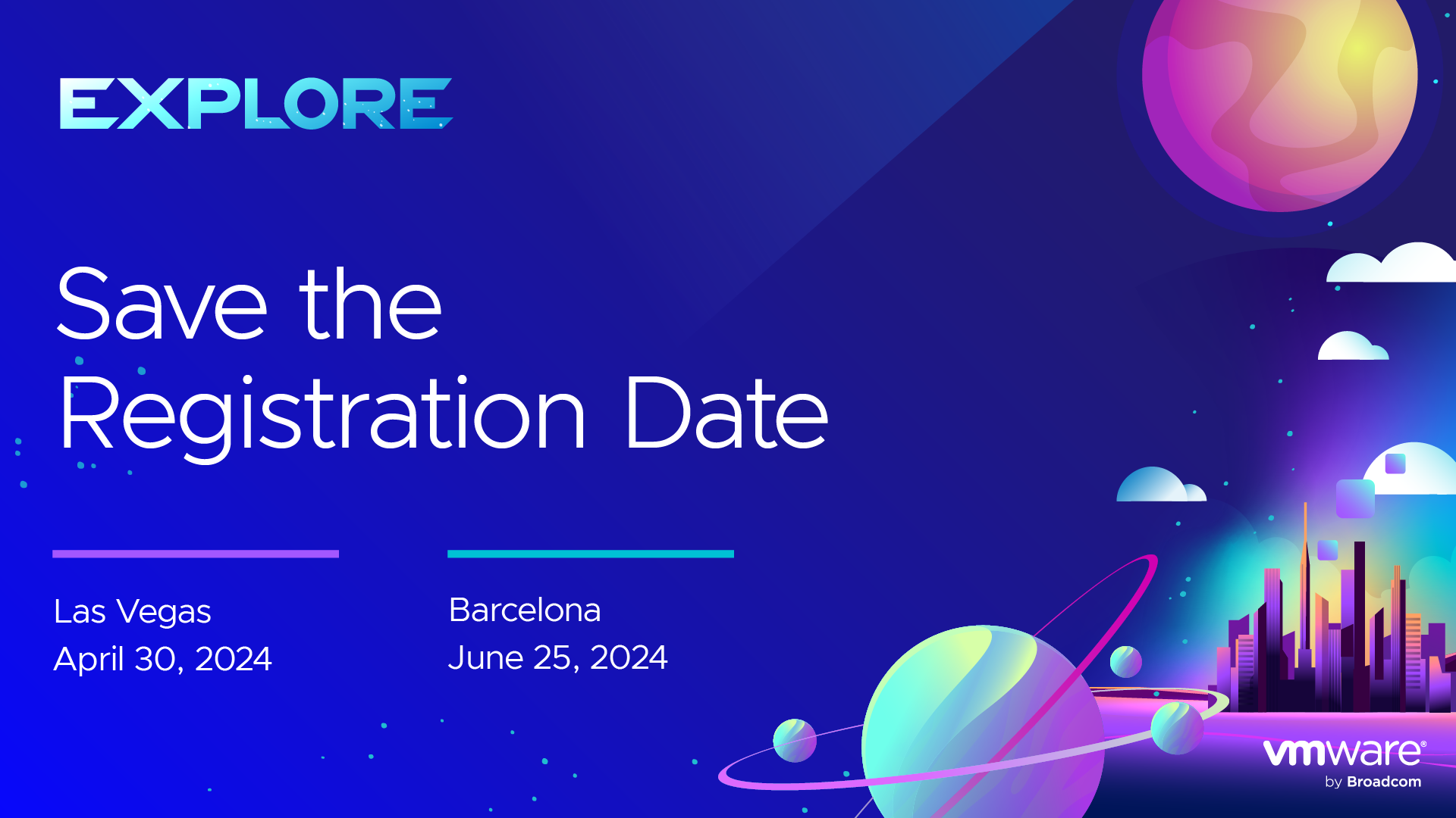 Save the Date for VMware Explore 2025 VMware Explore Blog