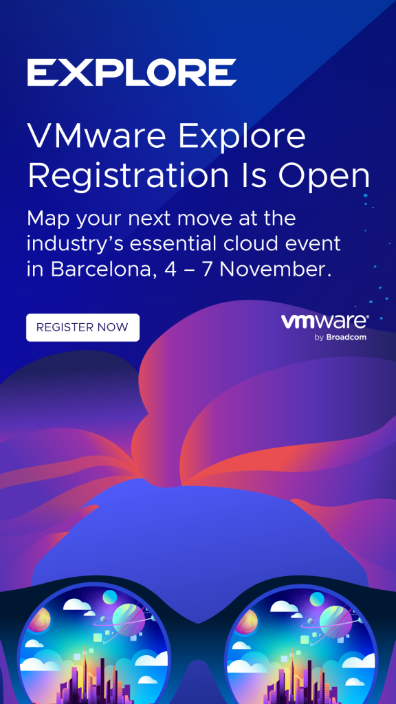 VMware Explore Barcelona registration open banner