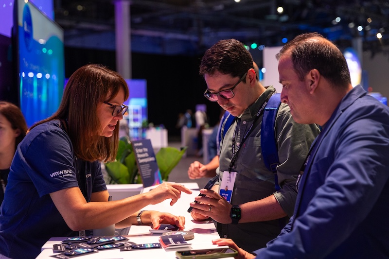 Rewards Area at VMware Explore in Las Vegas