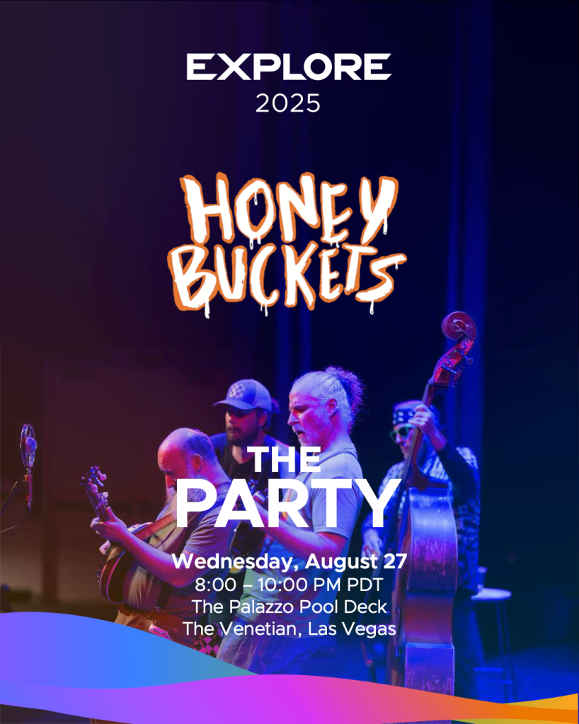 Honey Buckets Performing for The Party at VMware Explore 2025 in Las Vegas